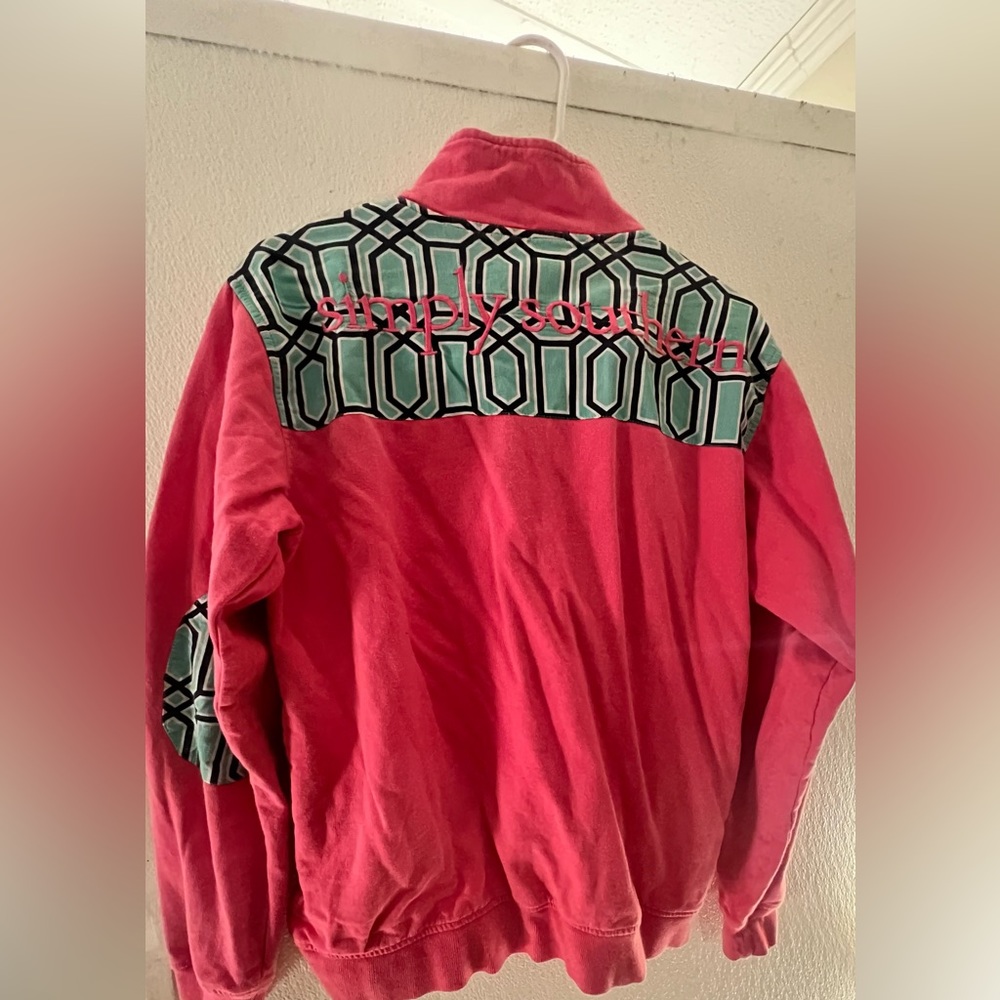 Size Medium Simply Southern quarter zip pullover